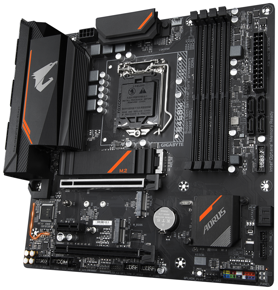 Фото Материнская плата GIGABYTE B460M AORUS PRO