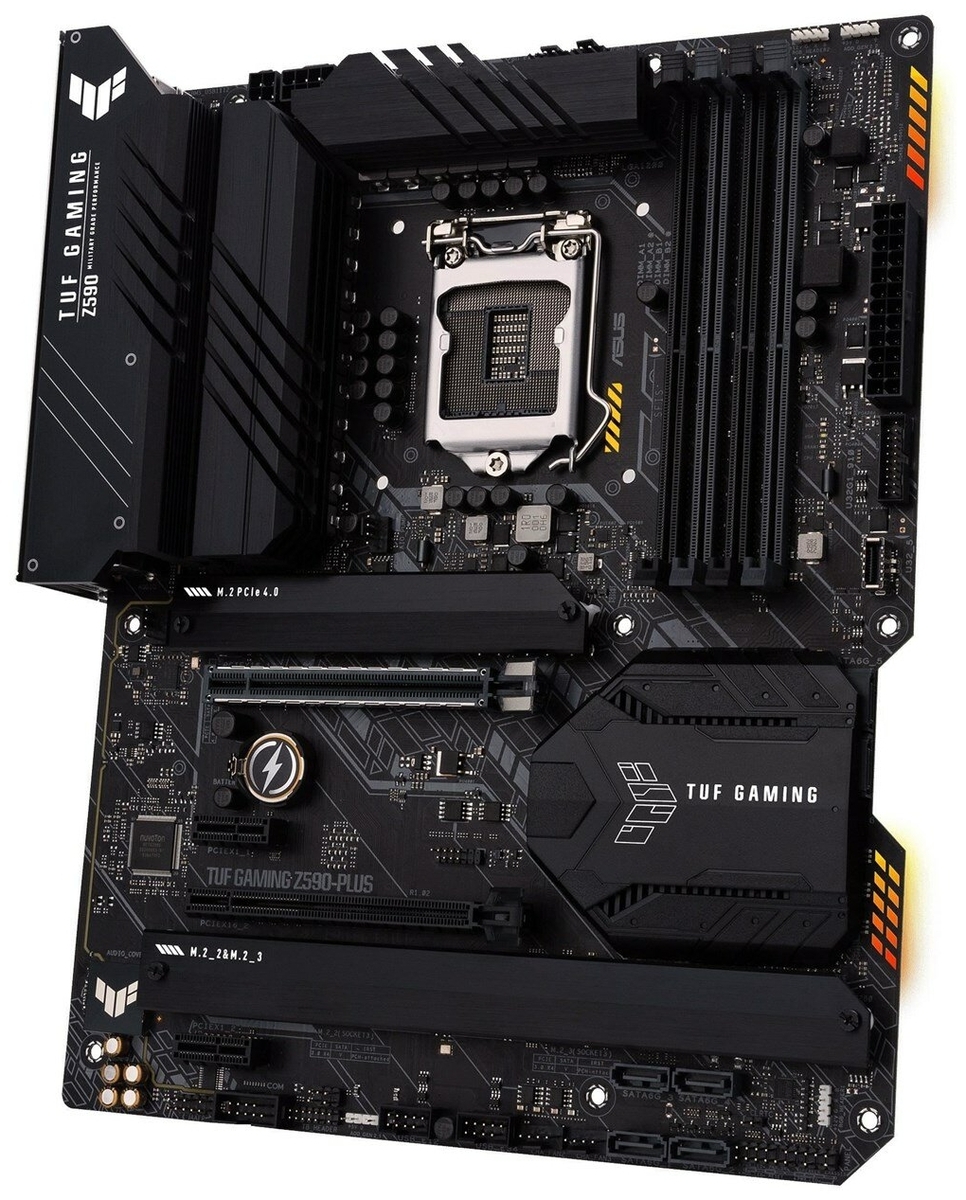 Фотография Материнская плата ASUS TUF GAMING Z590-PLUS 4DDR4 2PCIx16 2PCIx1