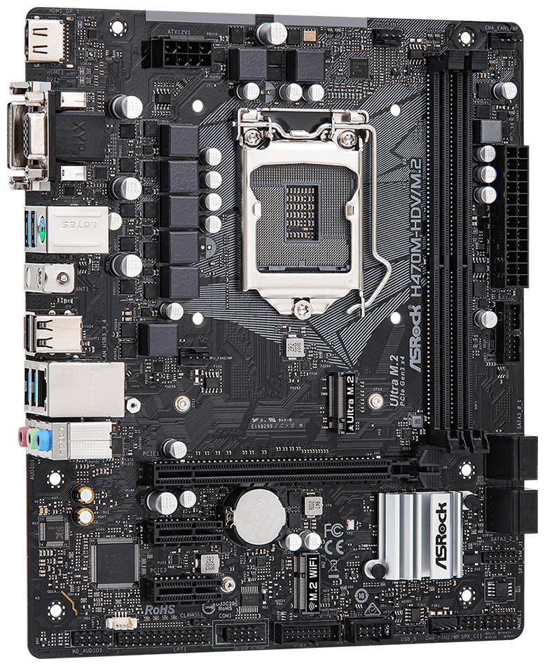 Фотография Материнская плата ASRock H470M-HDV/M.2