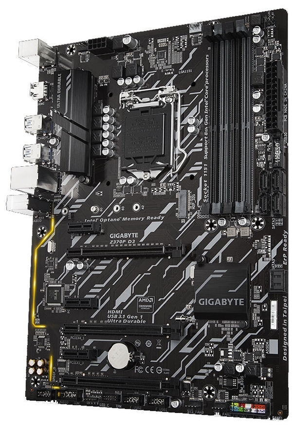 Фото Материнская плата GIGABYTE Z370P D3 BOX