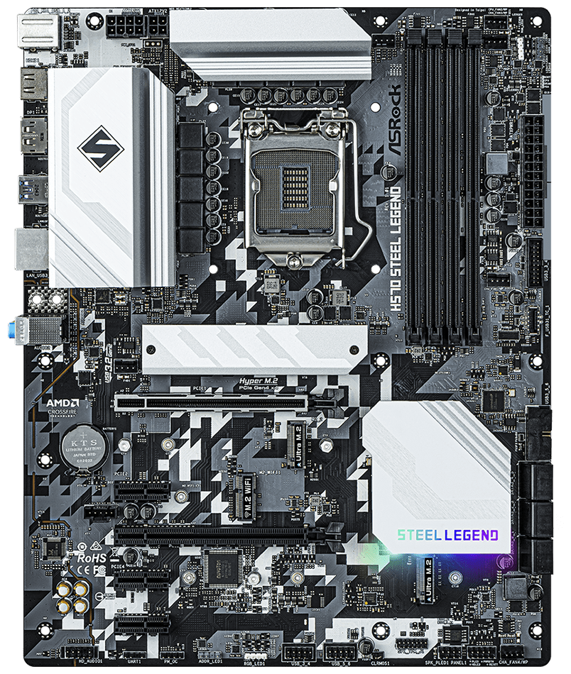 Материнская плата ASRock H570 STEEL LEGEND