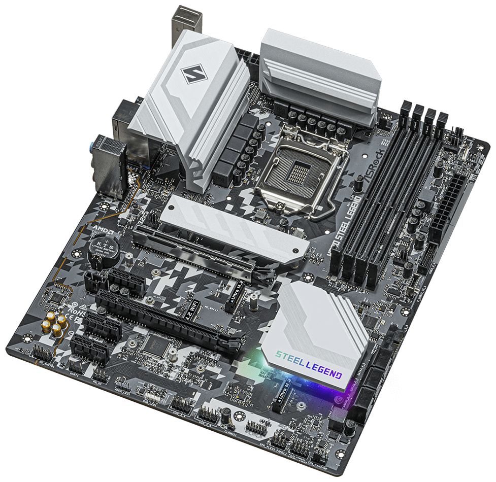 Фото Материнская плата ASRock H570 STEEL LEGEND