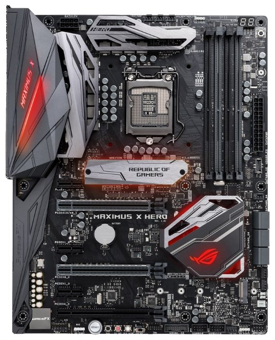 Материнская плата ASUS ROG MAXIMUS X HERO