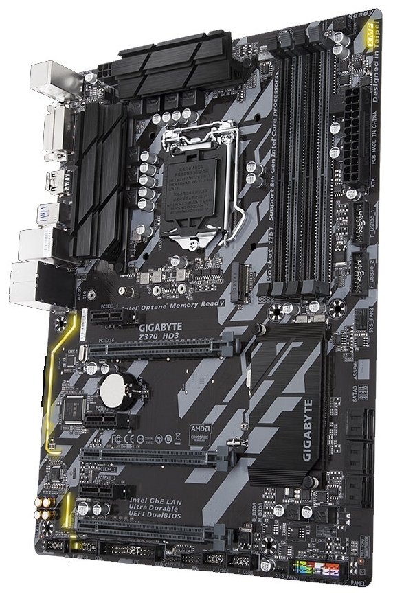 Фото Материнская плата GIGABYTE Z370 HD3 rev. 1.0 LGA-1151