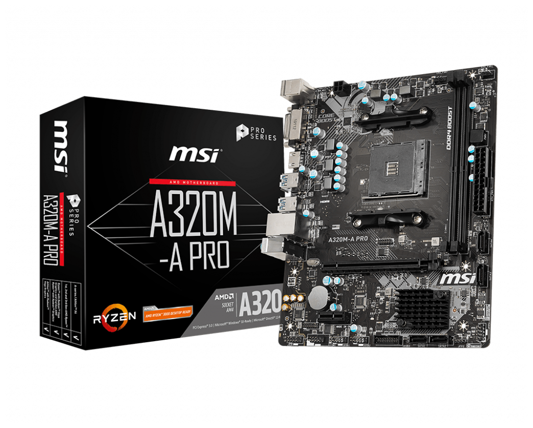 Материнская плата MSI A320M PRO-E