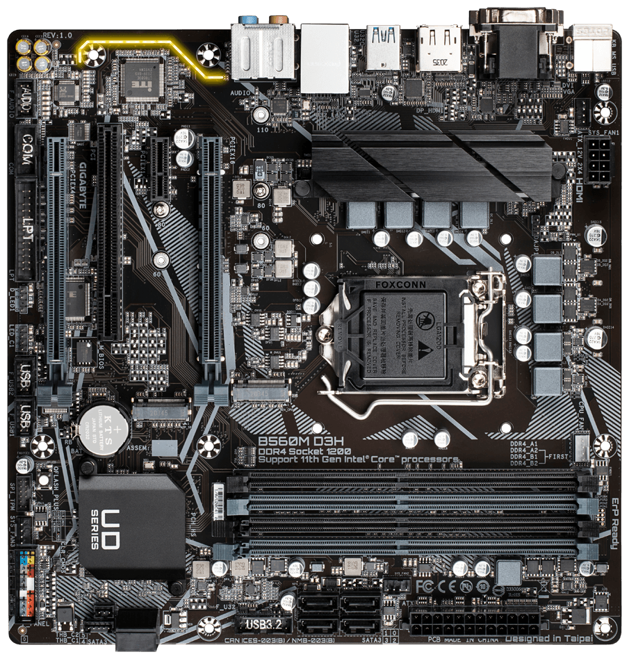 Материнская плата GIGABYTE B560M D3H (B560M D3H)