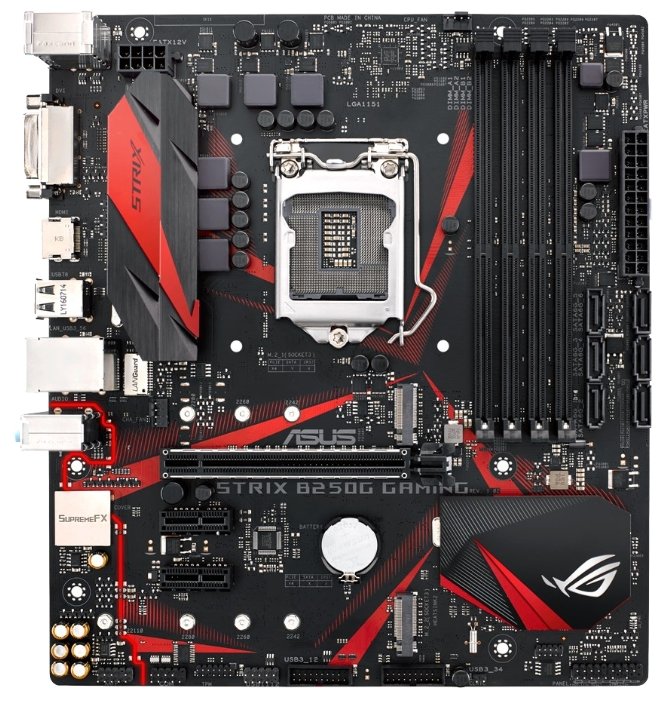 Материнская плата ASUS STRIX B250G GAMING