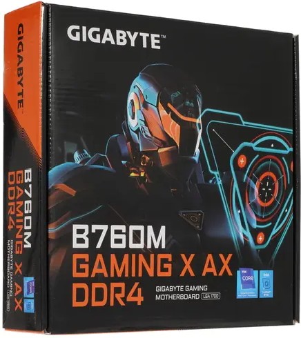 Картинка Материнская плата GIGABYTE B760M G X AX DDR4