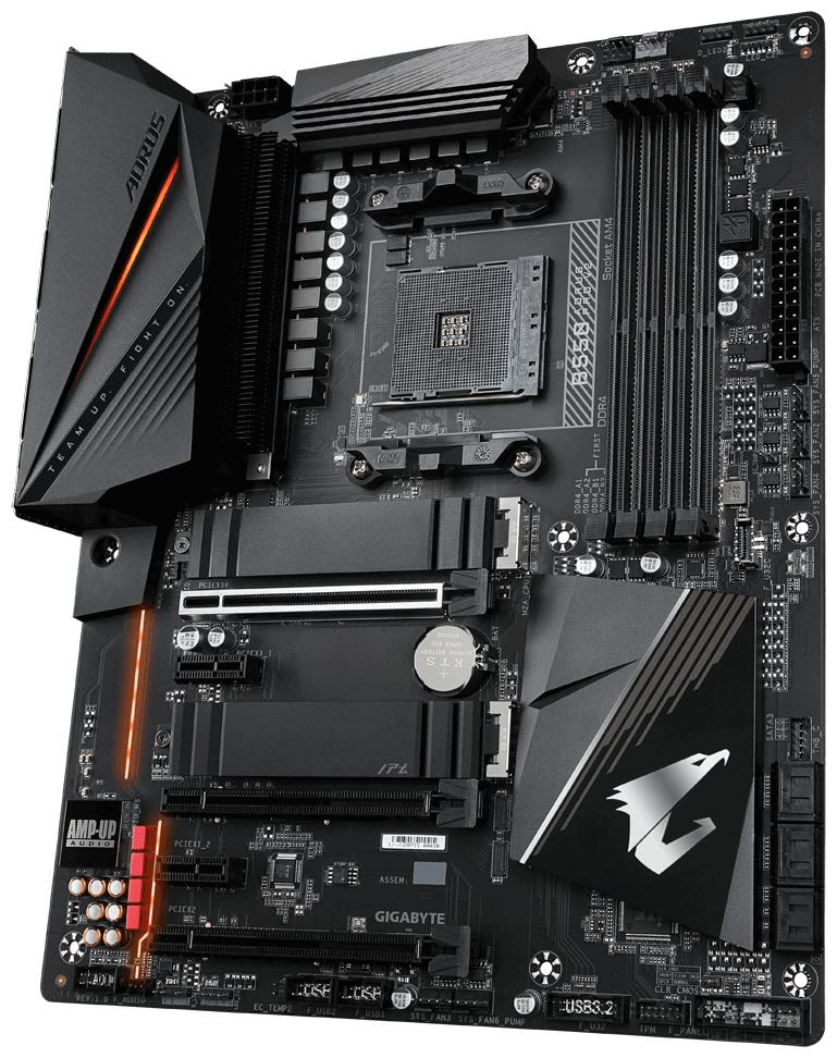 Фотография Материнская плата GIGABYTE B550 AORUS PRO V2 1.0