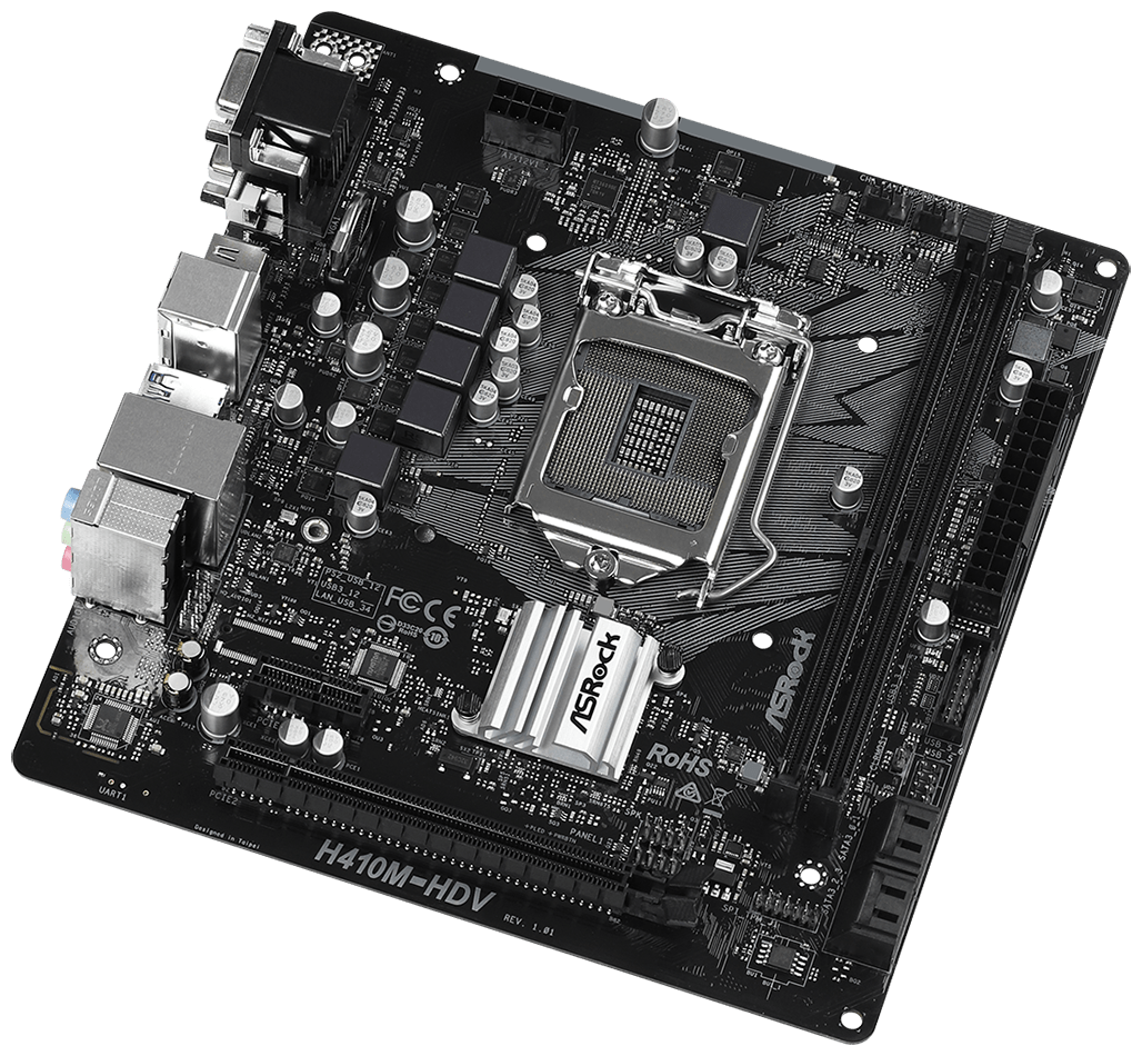 Фото Материнская плата ASRock H410M-ITX/AC