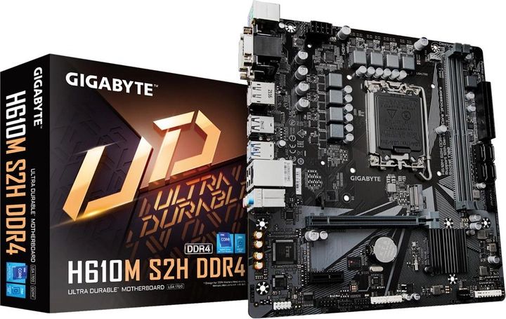 Цена Материнская плата GIGABYTE H610M S2H DDR4