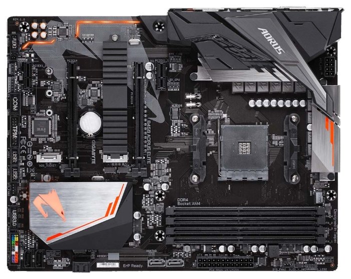 Материнская плата GIGABYTE B450 AORUS ELITE (GAB45ARSE-00-G)