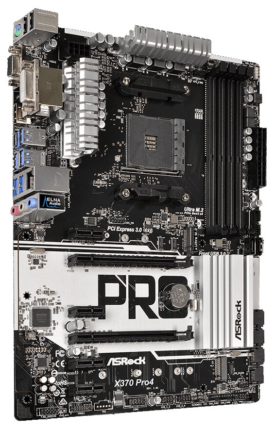 Фотография Материнская плата ASRock X370 PRO4