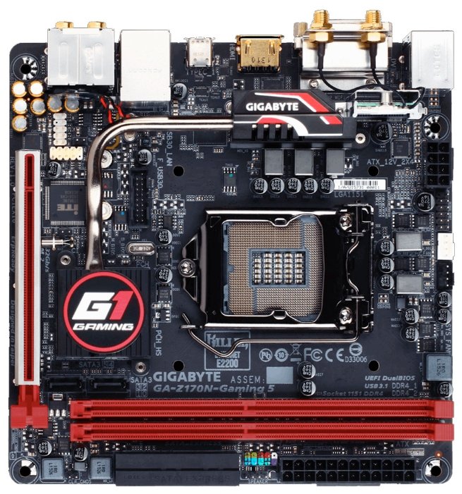 Материнская плата GIGABYTE GA-Z170N GAMING 5