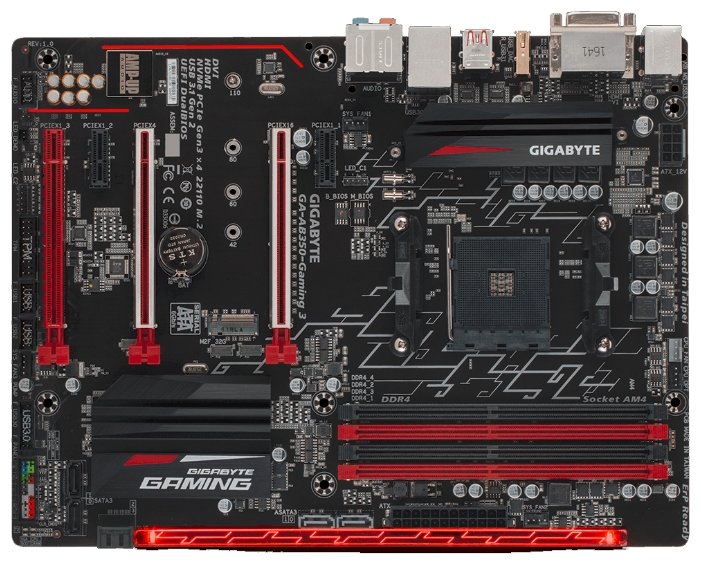 Материнская плата GIGABYTE GA-AB350-Gaming 3