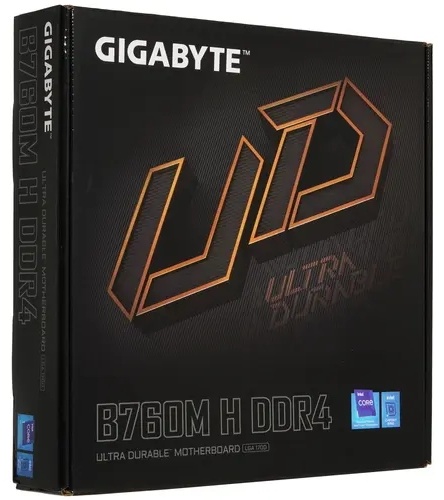 Картинка Материнская плата GIGABYTE B760M H DDR4