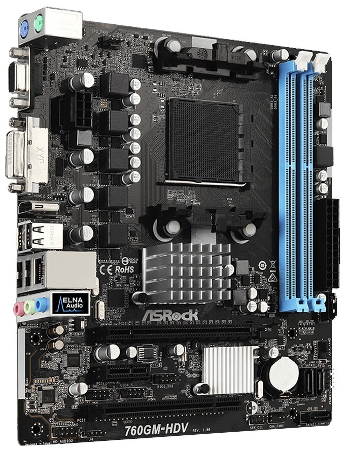 Фотография Материнская плата ASRock 760GM-HDV