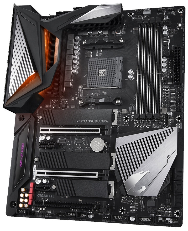 Фото Материнская плата GIGABYTE X570 AORUS ULTRA