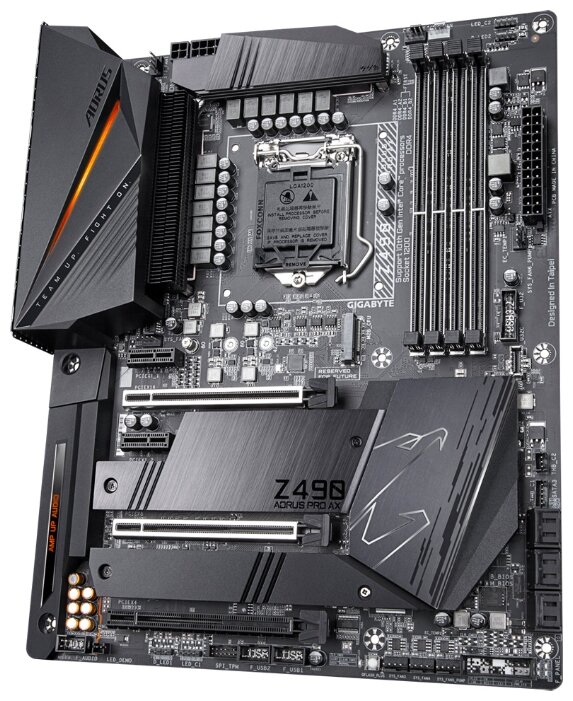 Фото Материнская плата GIGABYTE Z490 AORUS PRO AX