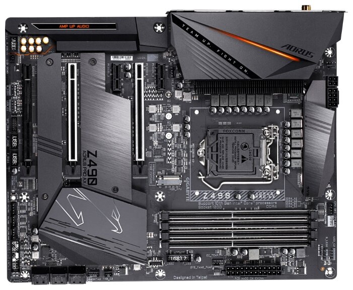 Картинка Материнская плата GIGABYTE Z490 AORUS PRO AX