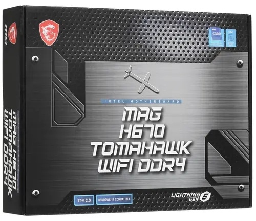 Картинка Материнская плата MSI MAG H670 TOMAHAWK WIFI DDR4