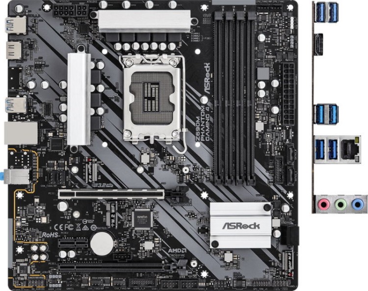 Картинка Материнская плата ASRock Z690M PHANTOM GAMING 4