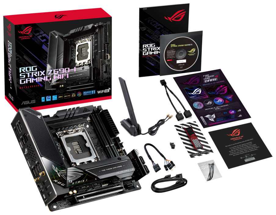 Материнская плата ASUS ROG STRIX Z690-I GAMING WIFI Казахстан