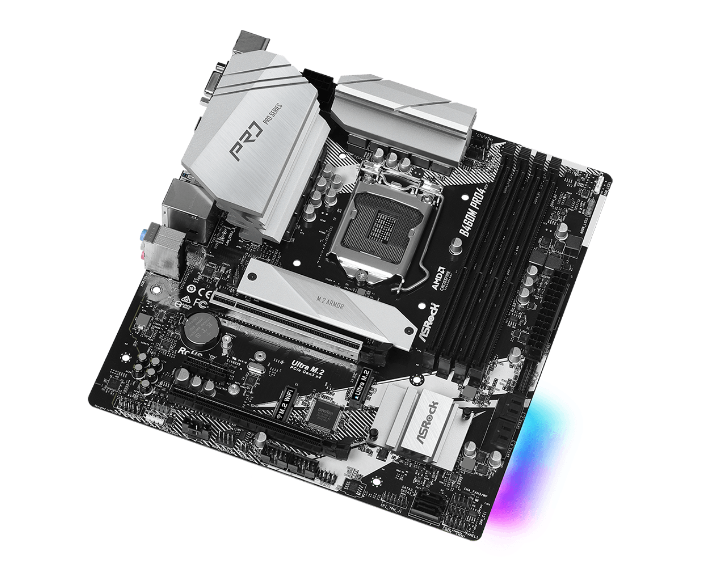 Фото Материнская плата ASRock B460M PRO4 (4710483931161)