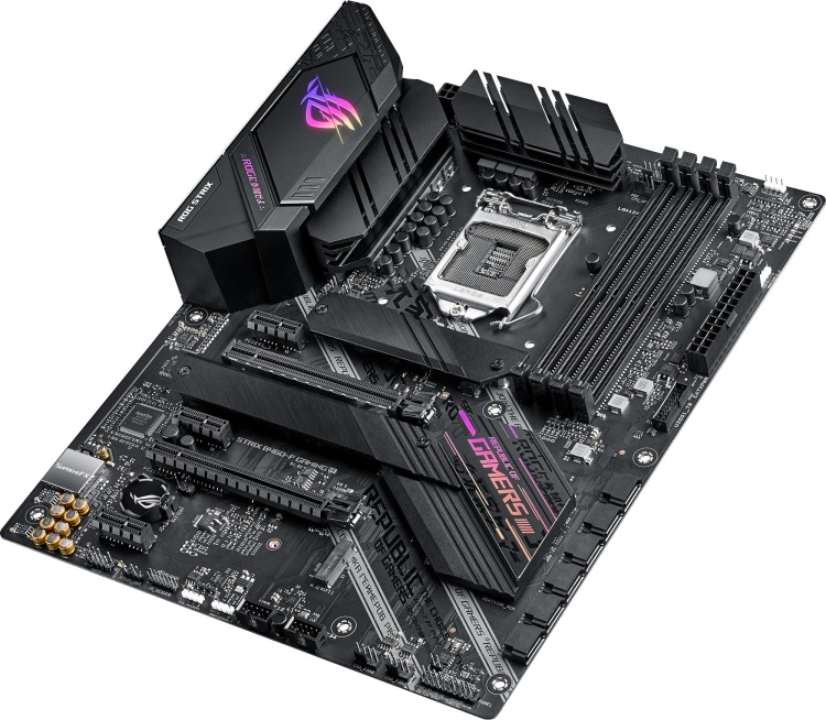 Фотография Материнская плата ASUS ROG STRIX B460-F GAMING DDR4