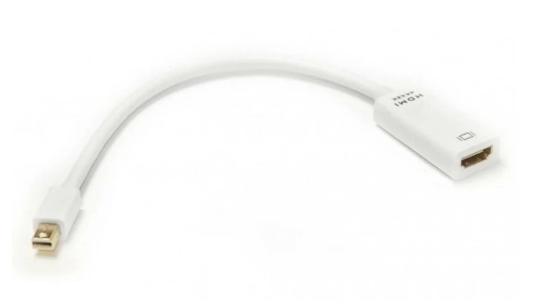 Фото Кабель-переходник PowerPlant mini DisplayPort - HDMI, 0.15m, 1.4V KD00AS1279