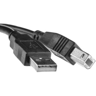 Фото Кабель PowerPlant USB 2.0 AM – BM, 5м, One ferrite KD00AS1227