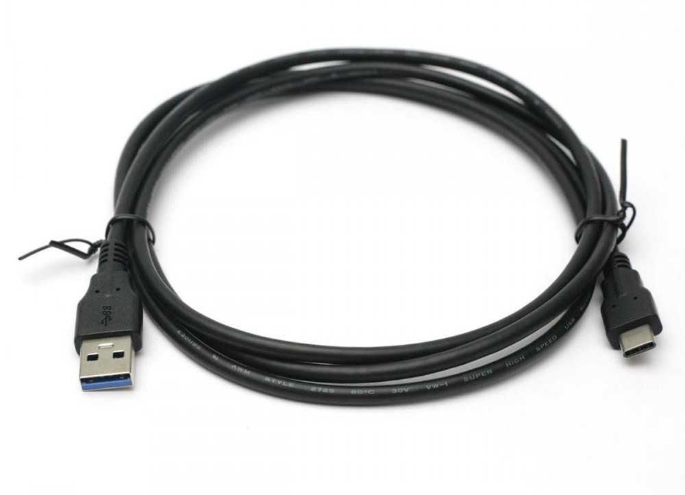 Фото Кабель PowerPlant USB 3.0 Type C – USB, 1.5m KD00AS1276