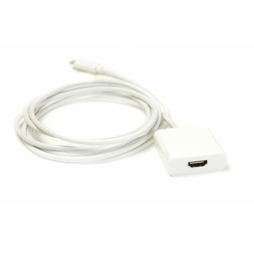 Фото Кабель-переходник PowerPlant USB Type C - HDMI female, 1.8m KD00AS1271