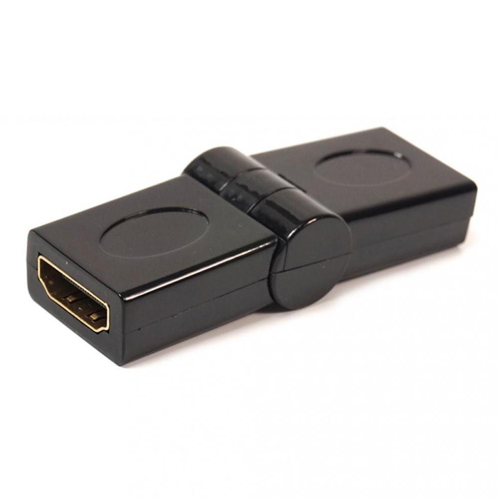 Фото Переходник PowerPlant HDMI AF - AF, 360 градусов KD00AS1299