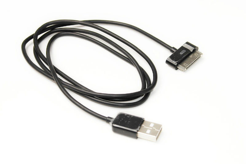 Фото Kабель PowerPlant USB - 30pin (4/4s), 1м Black DV00DV4045B