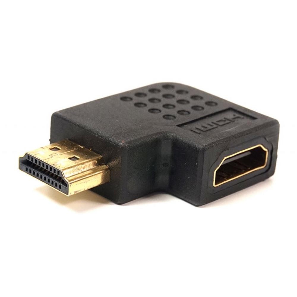 Фото Переходник PowerPlant HDMI AF - HDMI AM, правый угол KD00AS1302