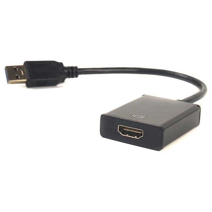 Фото Кабель-переходник PowerPlant USB 3.0 M - HDMI Female CA910373 
