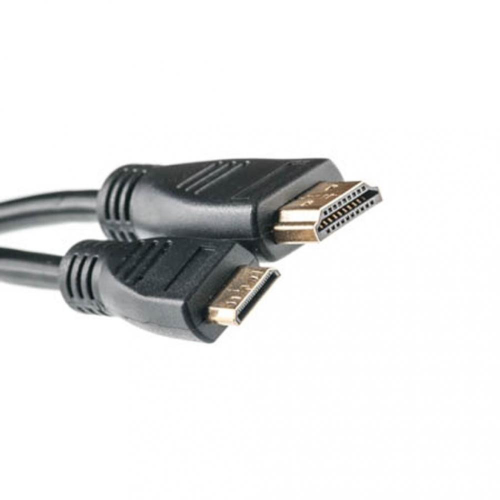 Фото Видeo кабель PowerPlant mini HDMI - HDMI, 5m, позолоченные коннекторы, v1.3 KD00AS1246