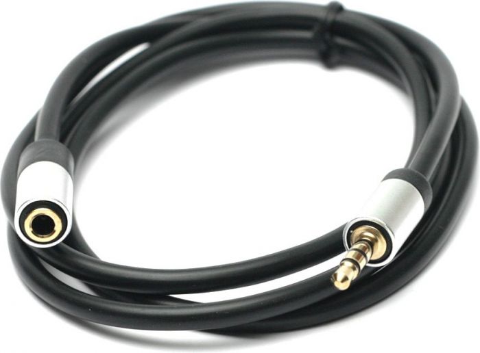 Фото Аудио кабель PowerPlant 3.5 mm M-F 1м KD00AS1264