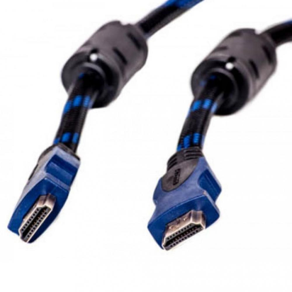 Фото Видео кабель PowerPlant HDMI - HDMI, 3m, позолоченные коннекторы, 2.0V, Double ferrites, Highspeed KD00AS1249