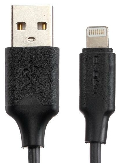 Фото Кабель CROWN USB - Lightning CMCU-3018L black