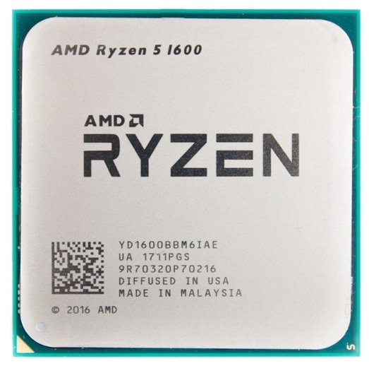 Фотография Процессор AMD Ryzen 5 1600 Summit Ridg YD1600BBAFBOX