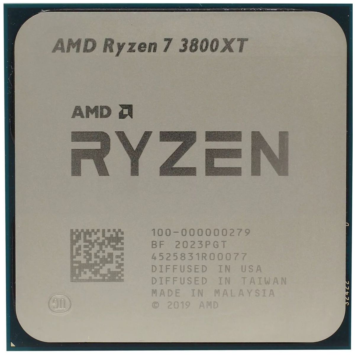 Фото Процессор AMD Ryzen 7 3800XT 3.9GHz (Matisse 4.7) 8C/16T (100-000000279) 4/32MB 105W AM4 box