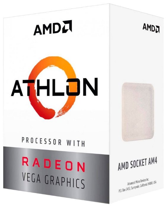 Фото Процессор AMD Athlon 200GE Radeon Vega 3 Graphics OEM (YD200GC6M2OFB)