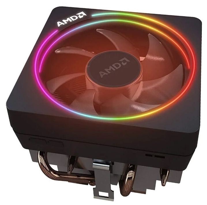 Картинка Процессор AMD Ryzen 7 3800X Wraith Prism with RGB LED BOX (100-100000025BOX)