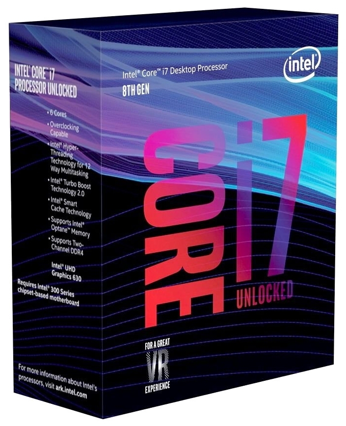 Процессор INTEL Core S-1151 i7 8700K BOX (BX80684I78700K)