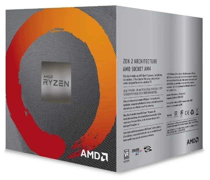 Фотография Процессор AMD AM4 Ryzen 5 3500Х оем без встроенного видео