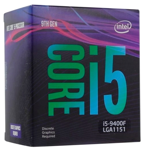 Процессор INTEL 1151v2 i5-9400F оем 9M 2.90 GHz 6 Core CoffeLake