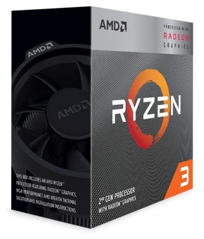 Процессор AMD Ryzen 3 3200G AM4 BOX (YD3200C5FHBOX)