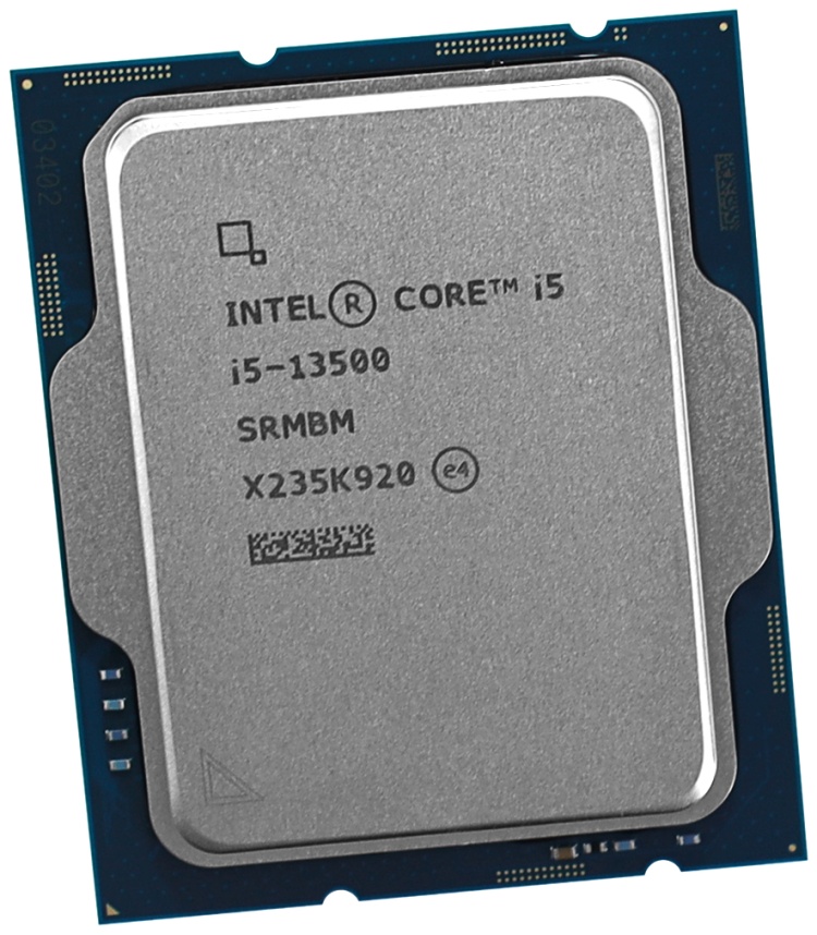Фото Процессор INTEL Core i5-13500 2.5GHz (Raptor Lake 4.8) 14C/20T 24 MB L3 UHD770 154WSocket 1700 box